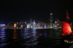 Hong Kong Light Show Hong Kong by Night